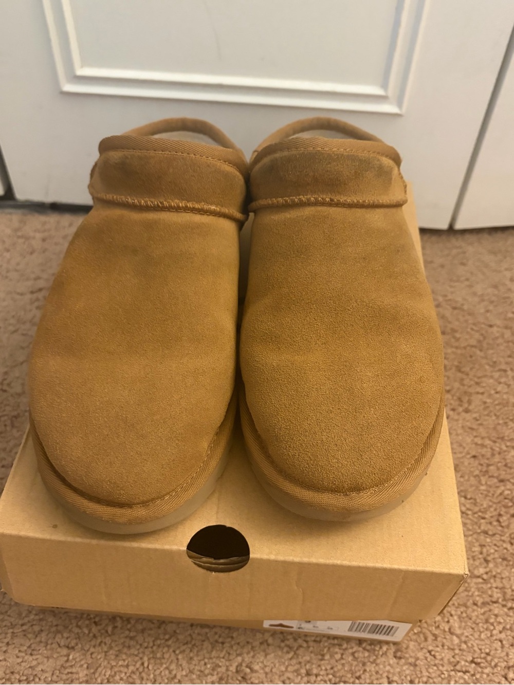 UGG Men's Chestnut Suede Slip-On Clog
